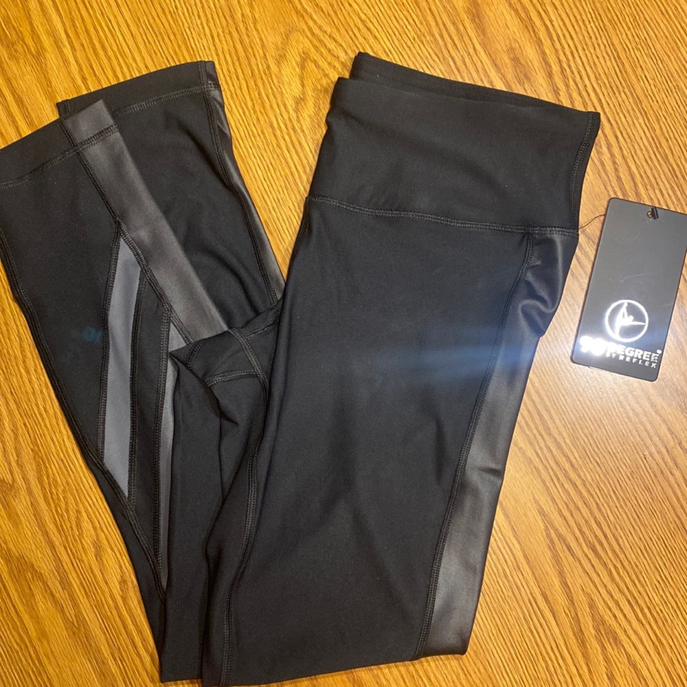 90* Degree By reflex black size medium leggings